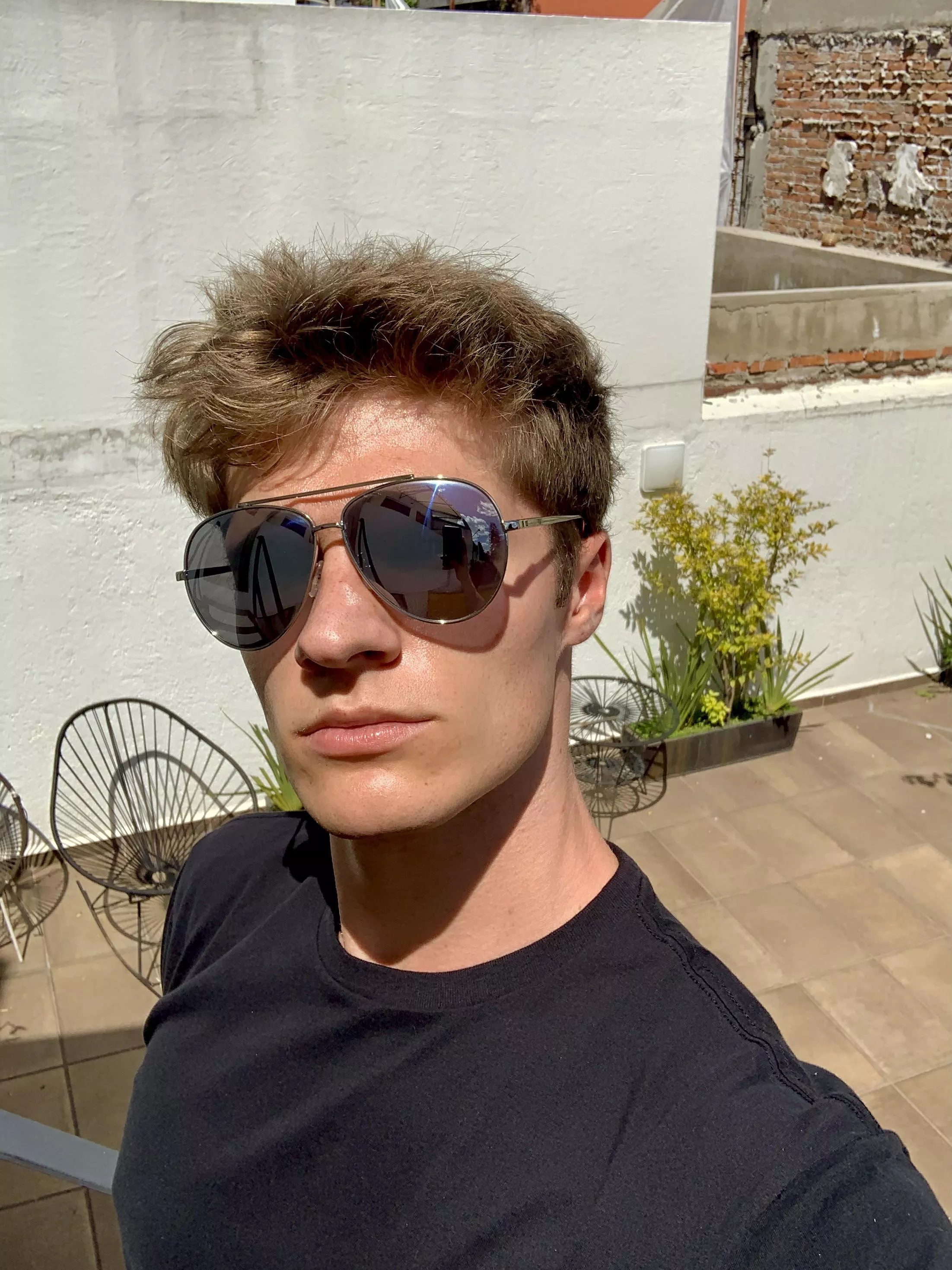 New glasses… ignore the super serious gaze :)