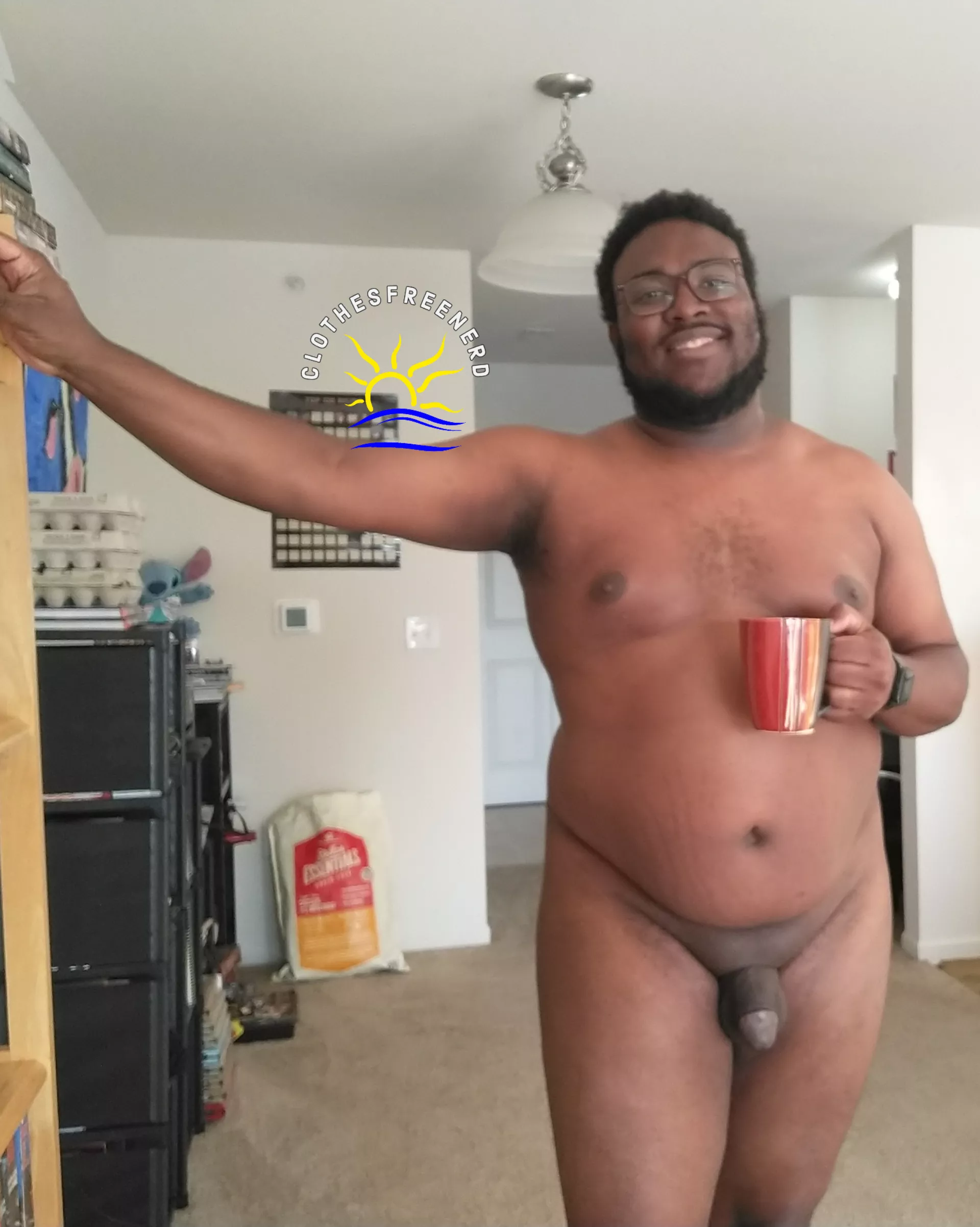 Not a better way to spend your morning but with a fresh cup of ☕✌🏿