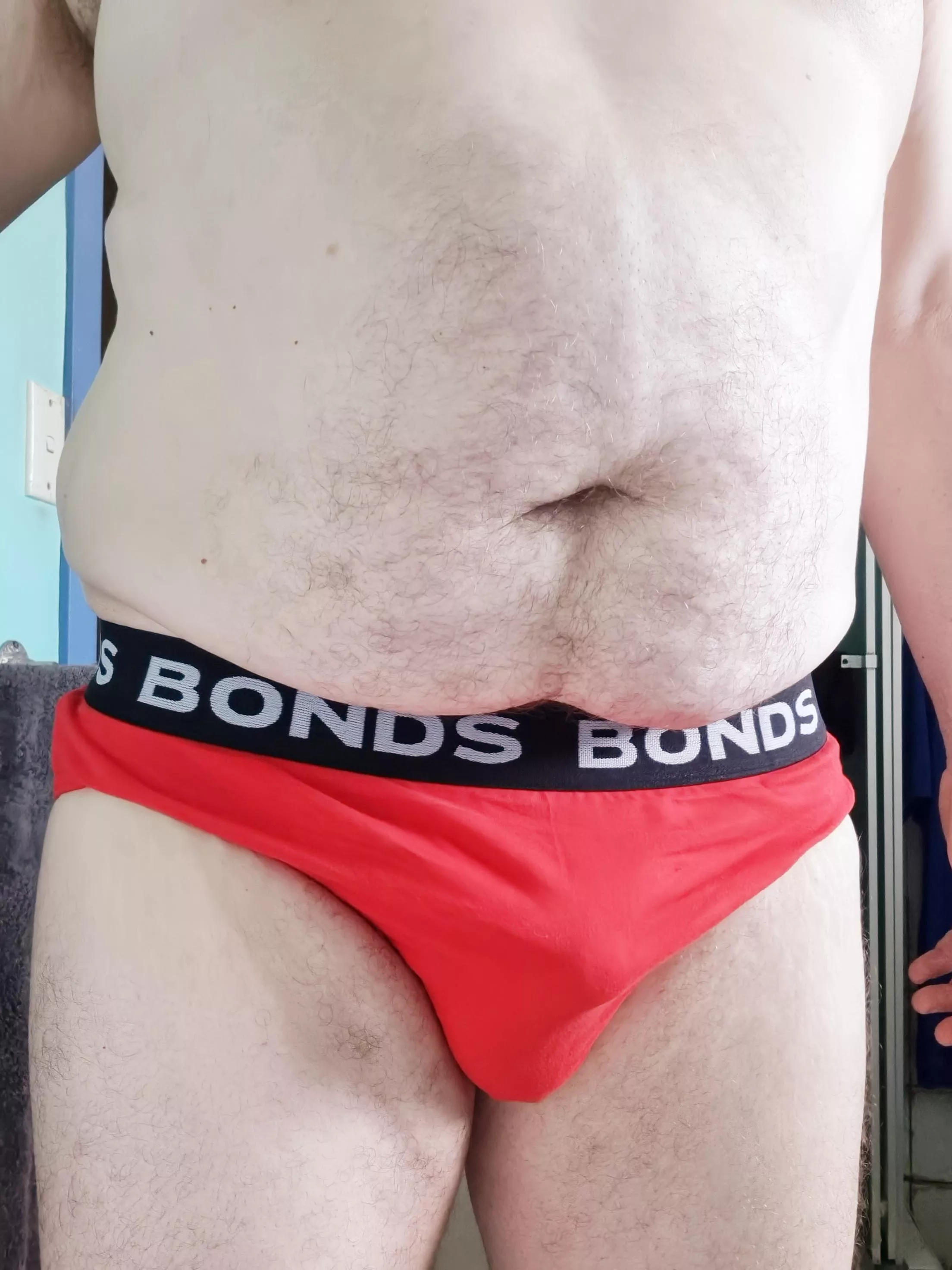 Rockin' the red today