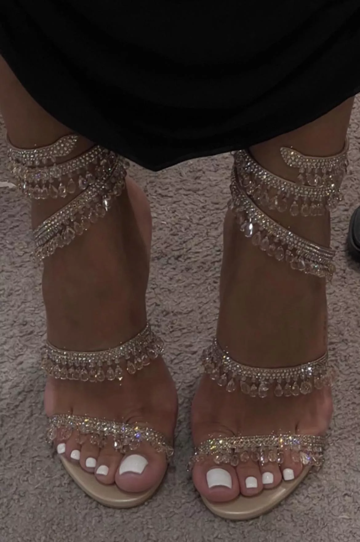 the heels are is looking nice on my feet !!? are you agreeing ??