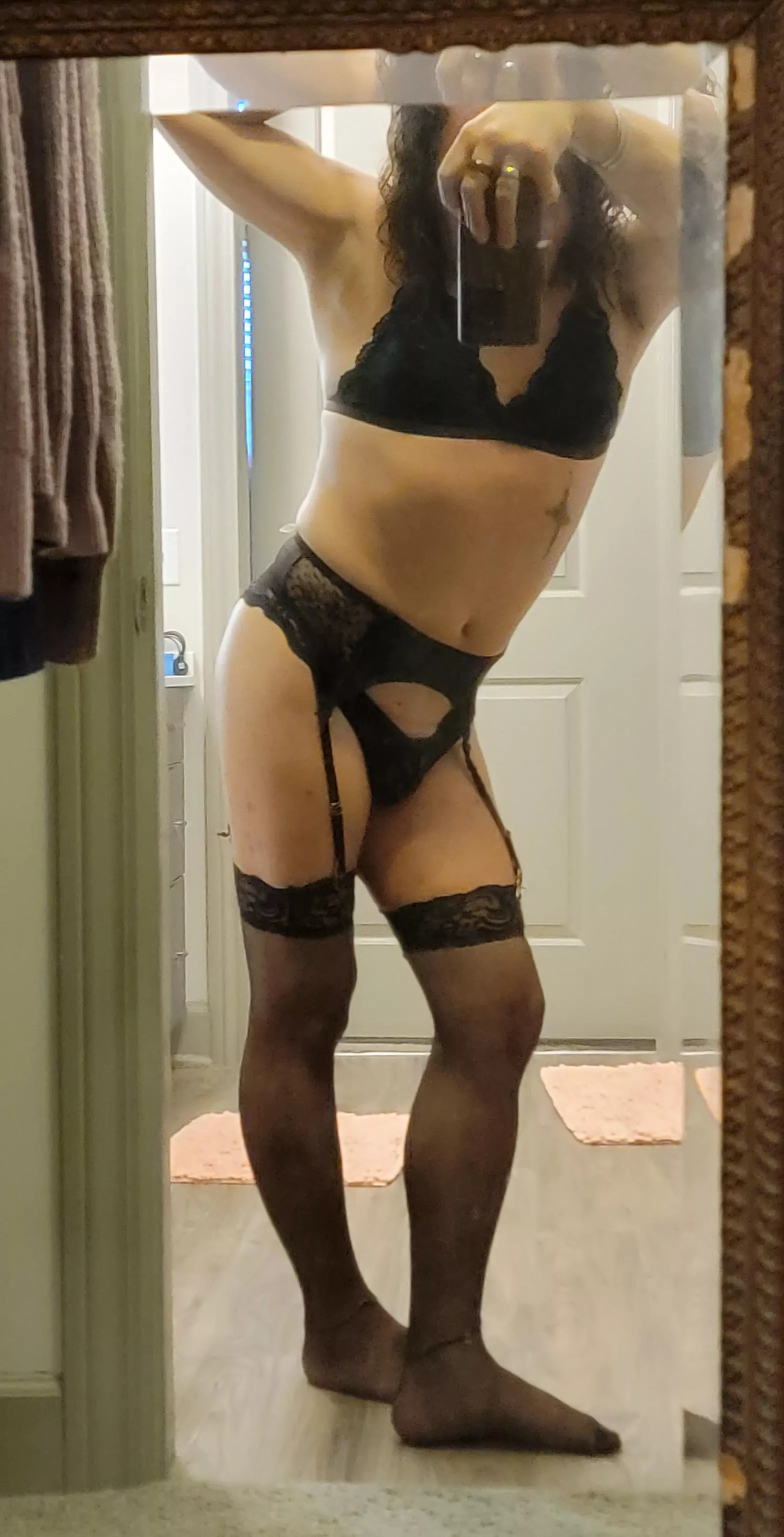 This is how I roll under my boy clothes on a Tuesday