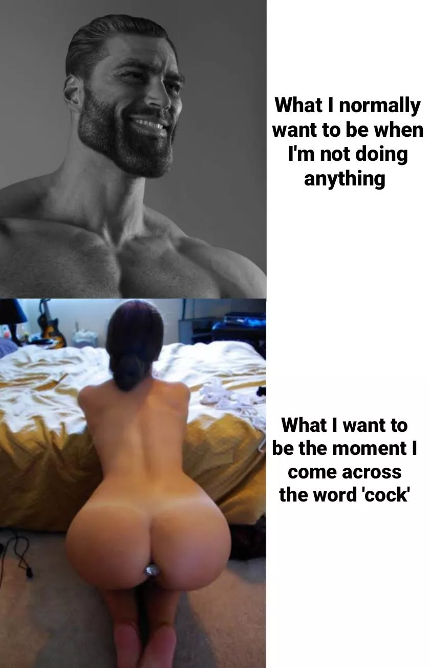 Wanting to shrink my 6 inch cock to a 6mm clitty