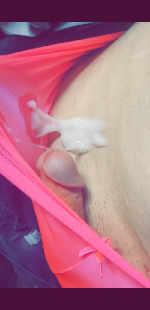 big load in panties..