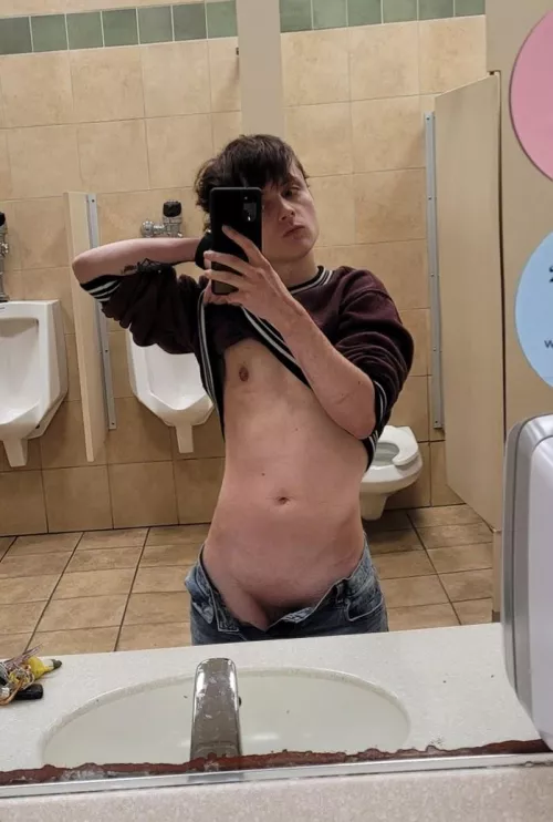 come fuck me in the bathroom, I promise we won't get caught