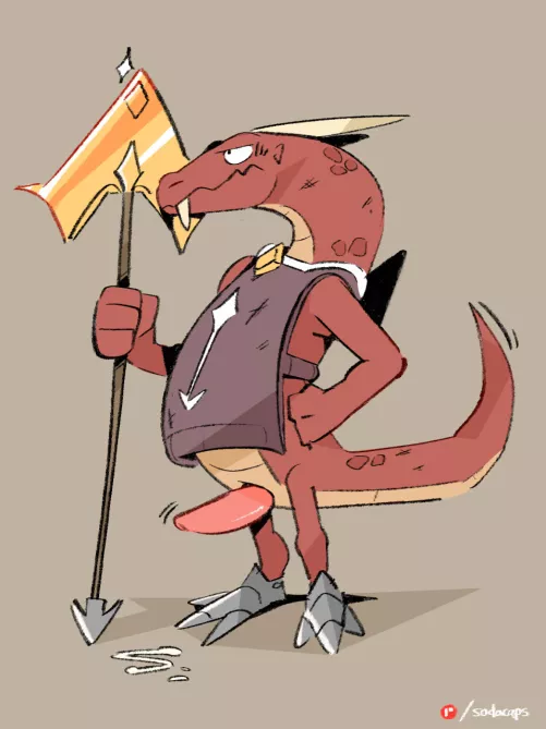 Determined Dragon Guard (SodaaCaps)