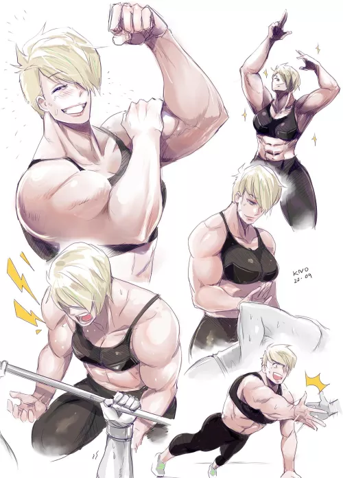 Dorio is your trainer. (@kivonotbabu) [Cyberpunk Edgerunners]