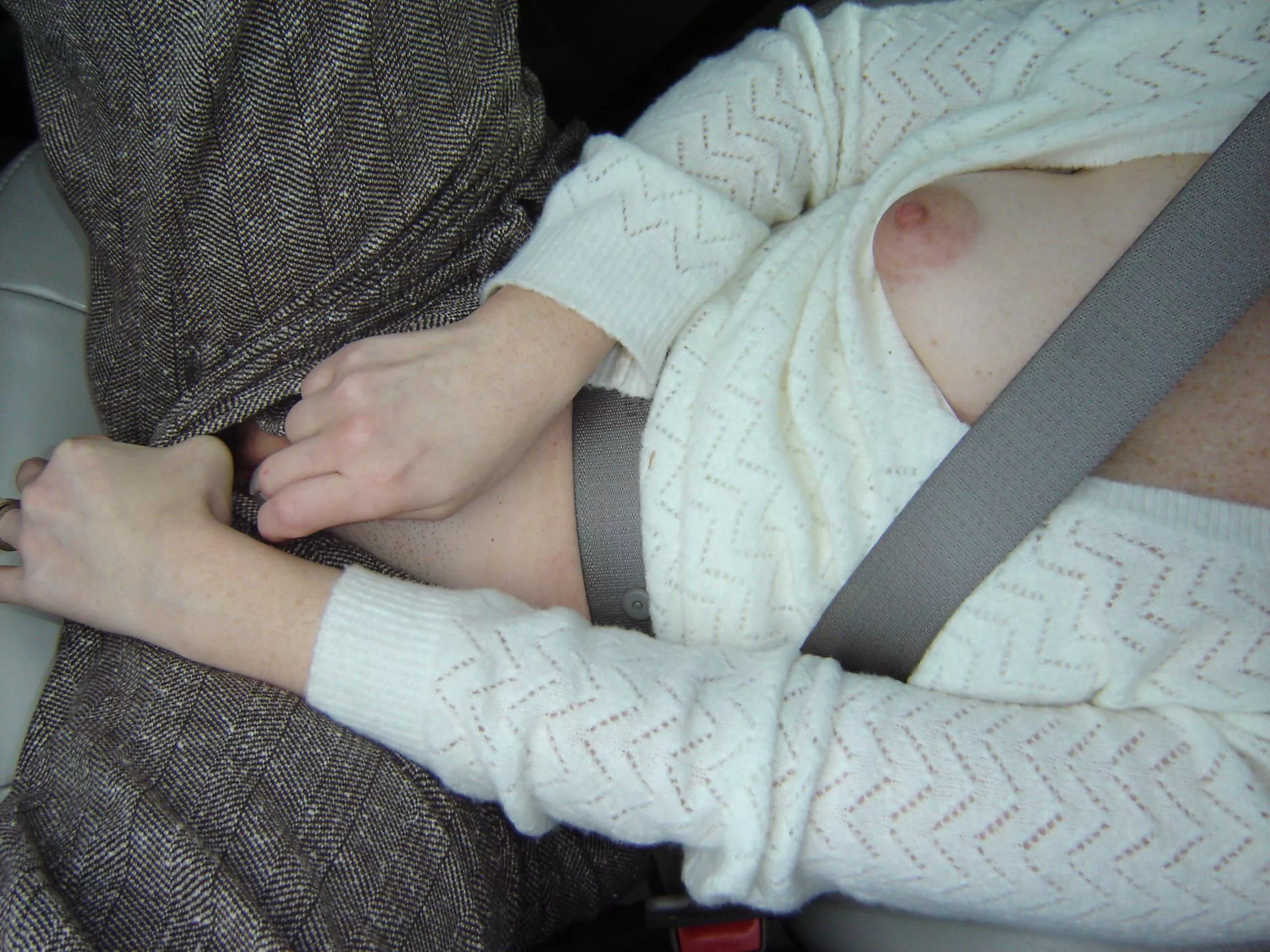 Enjoying a road trip