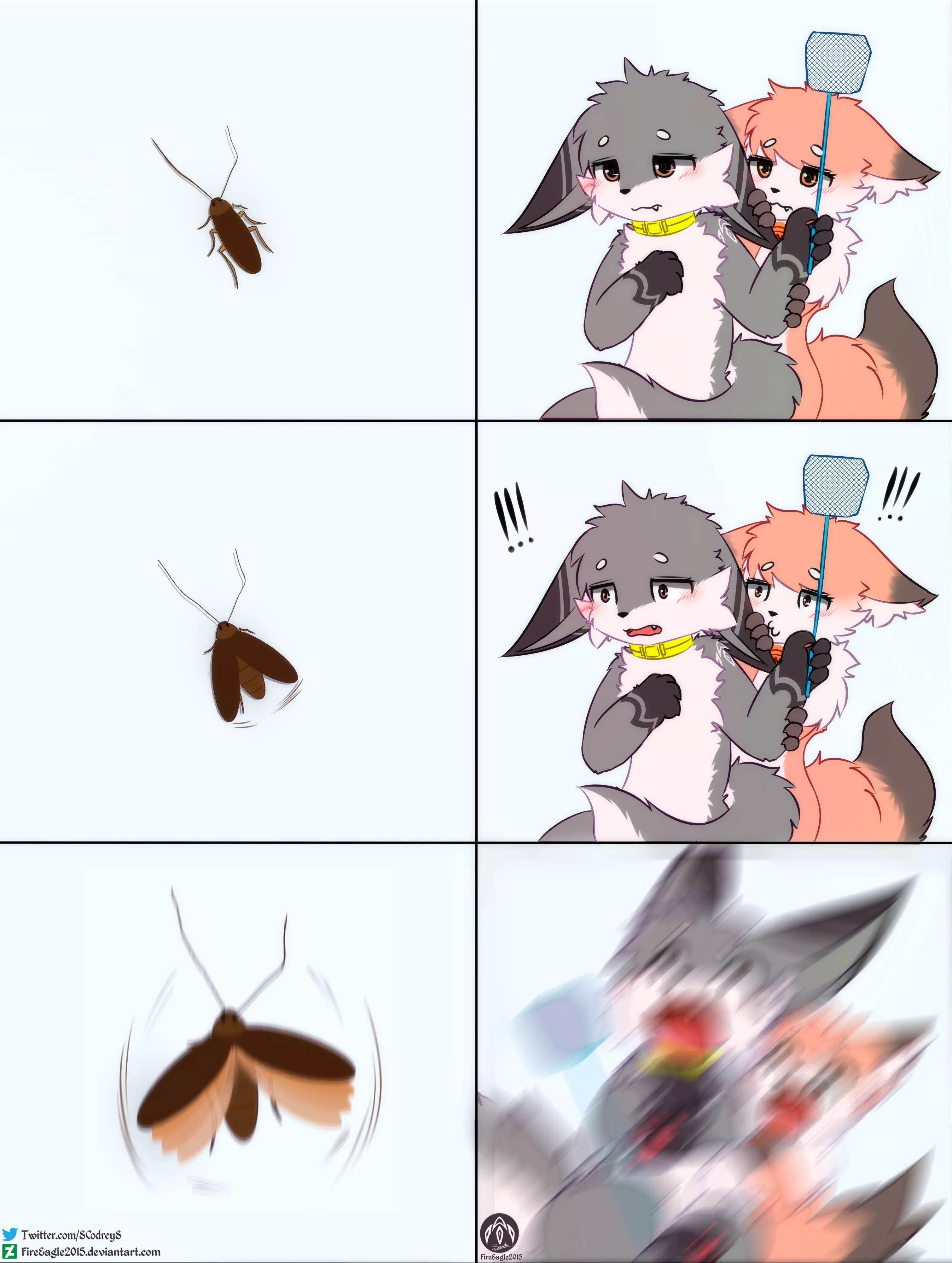 I'm telling you man... they can fly... worst nightmare of your life... [Art by me @ScodreyS on Twitter]