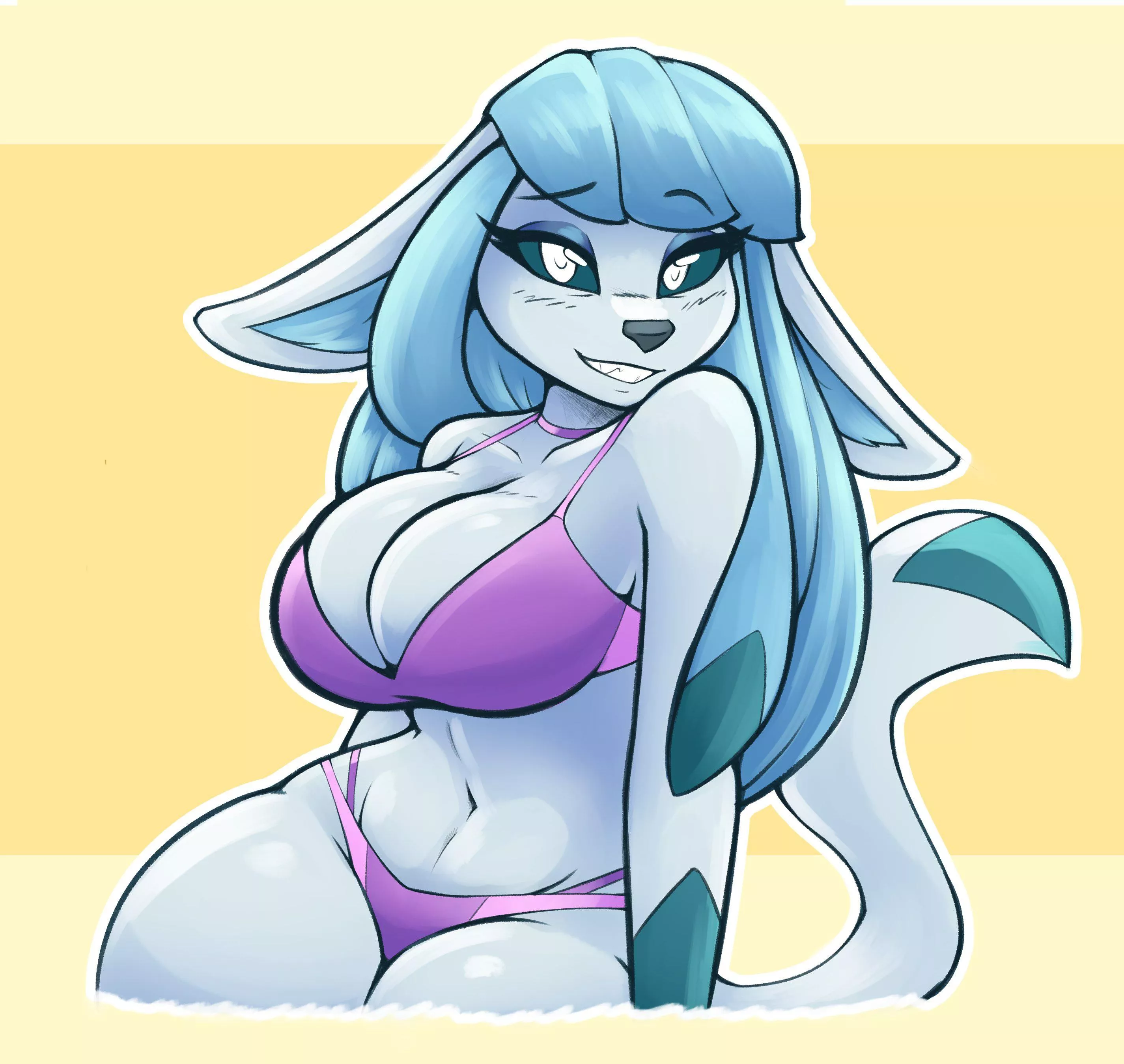 my glaceon OC Frida (F)
