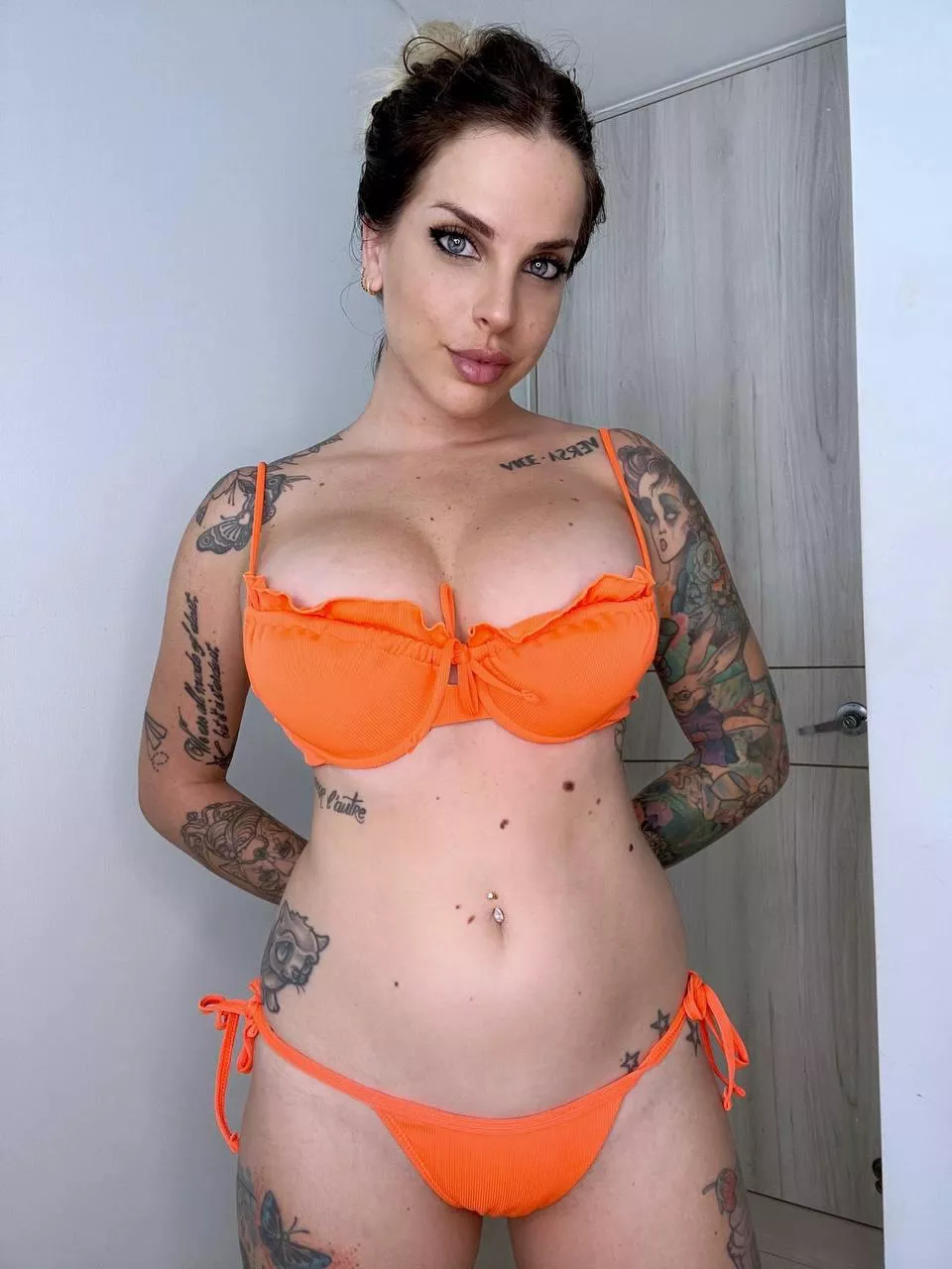 Orange is my fav. Color, so happy with this bikini