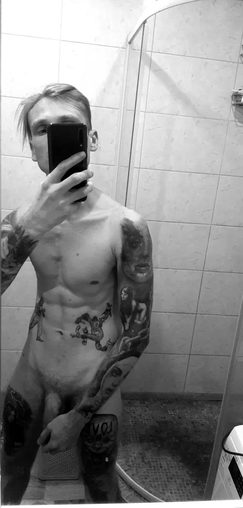 Time to take a shower