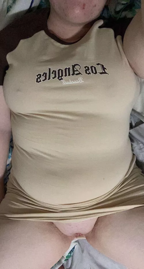 Wanting you to be on top of me while I’m wearing this 😈