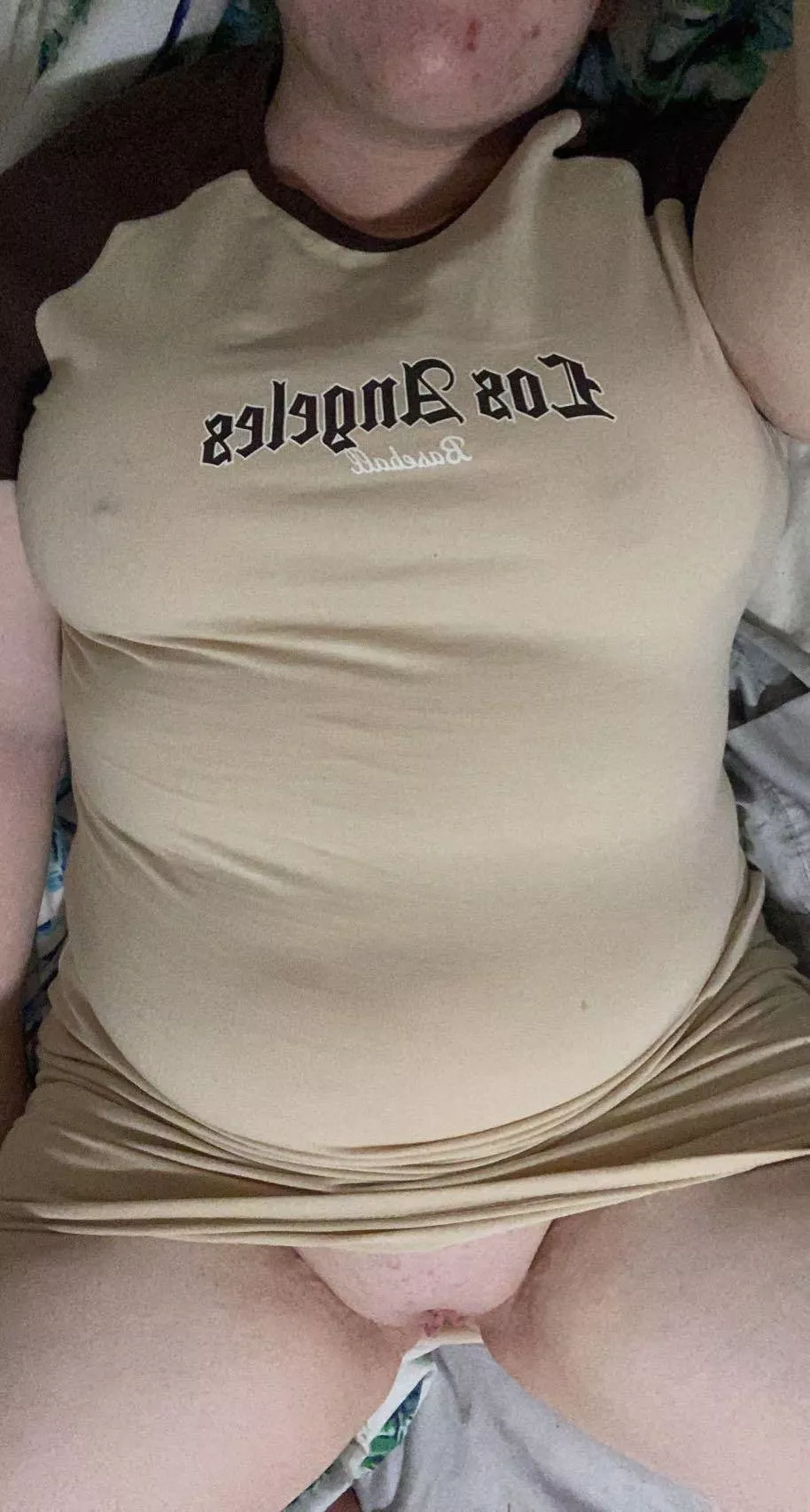 Wanting you to be on top of me while I’m wearing this 😈