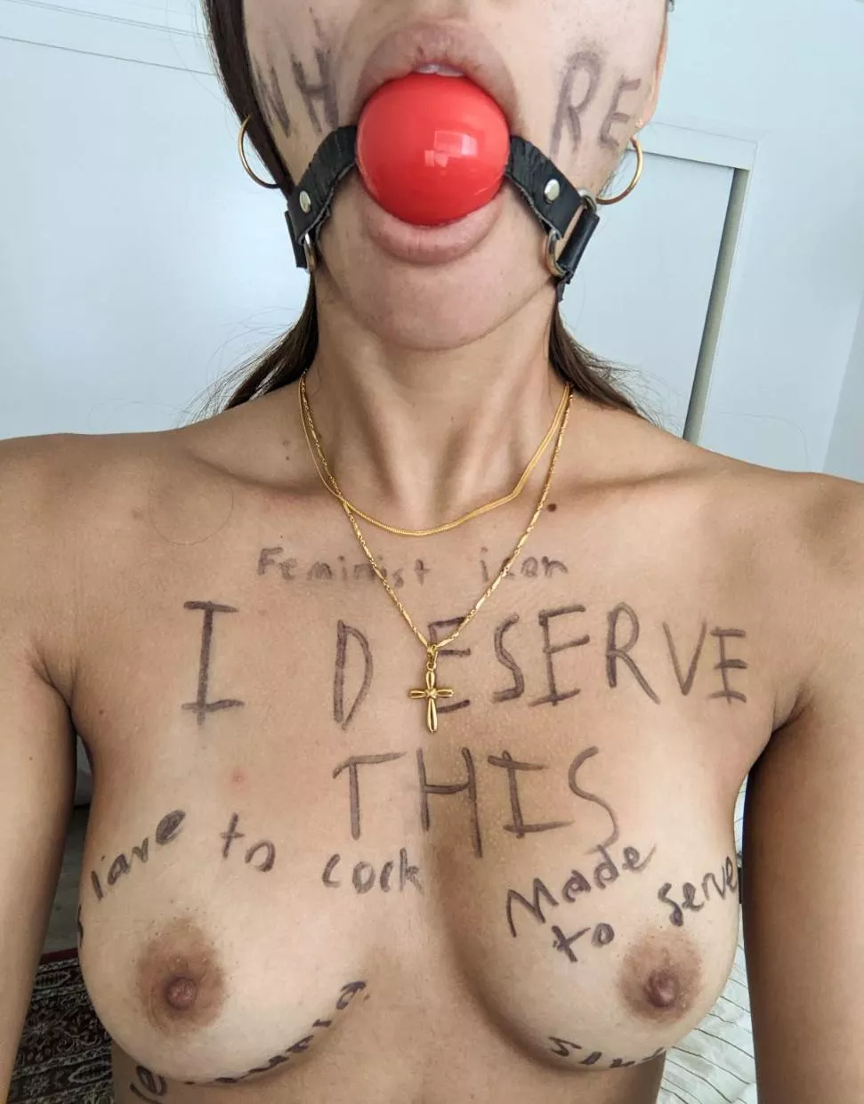 Would You Gag Me Like This So I Whimper Watching You Fuck My Man