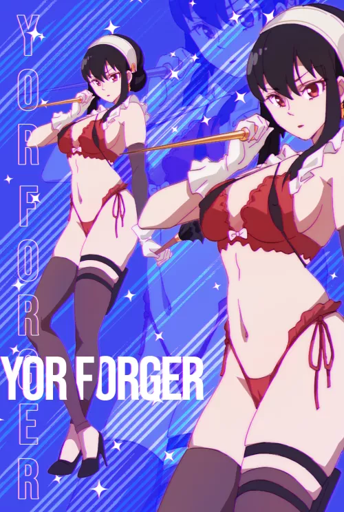 yor forger ( by @shadowfurlove )