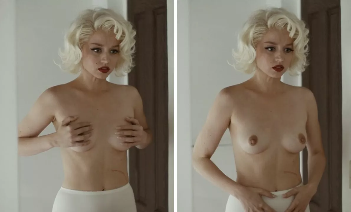 Ana de Armas in the 2022 movie 