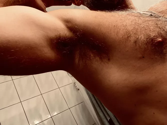 Coached a game and hit the weight room…I smell like a man should