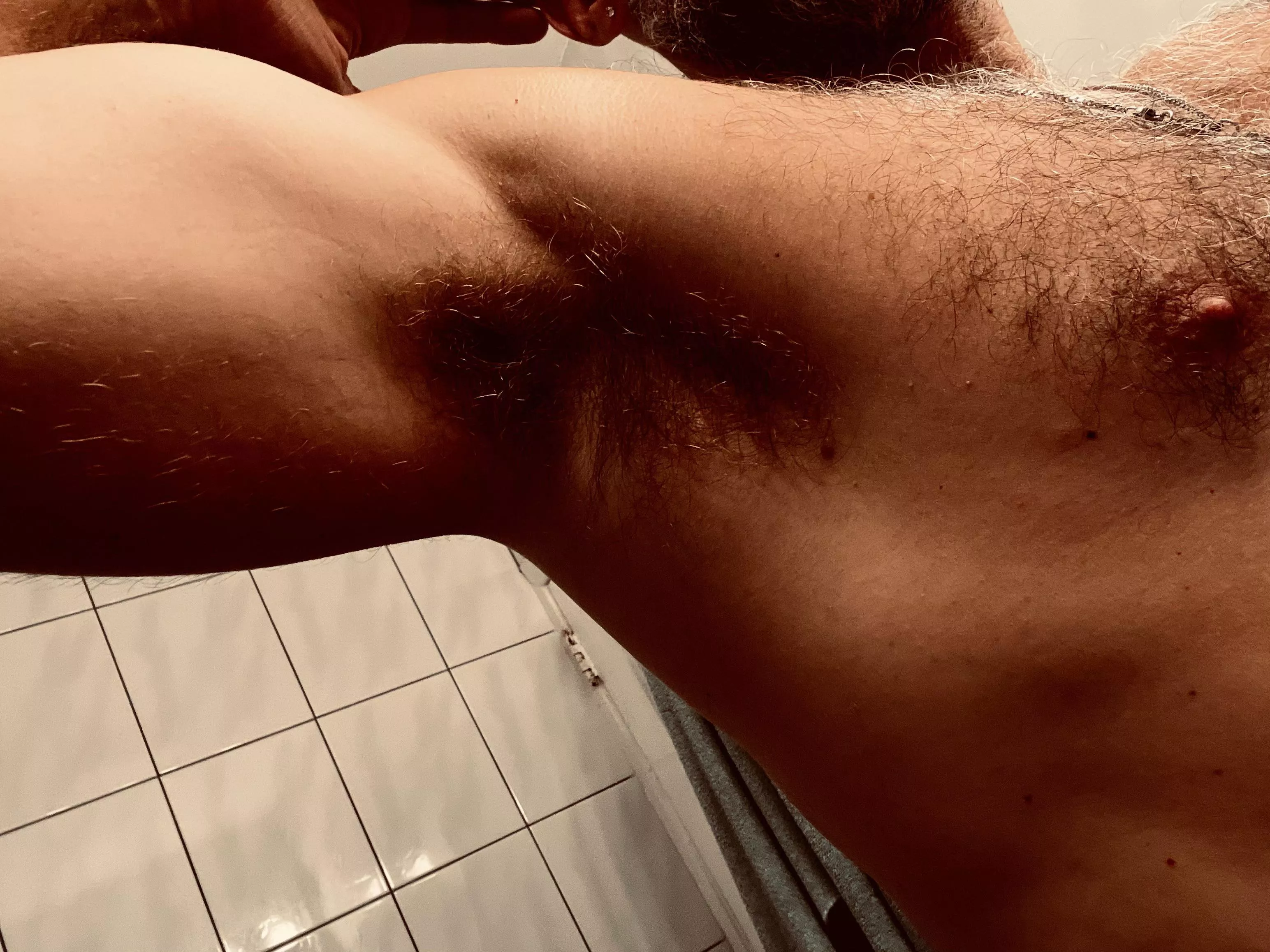 Coached a game and hit the weight room…I smell like a man should