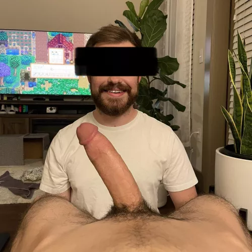Does my thick dick put a smile on your face too?