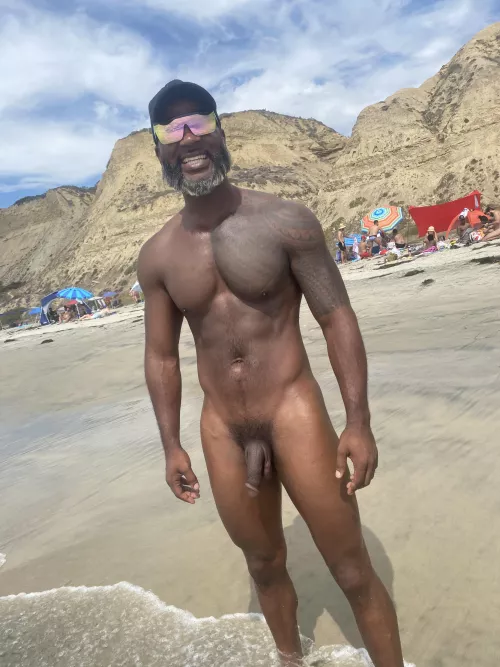I love being naked at the beach! Don’t you?