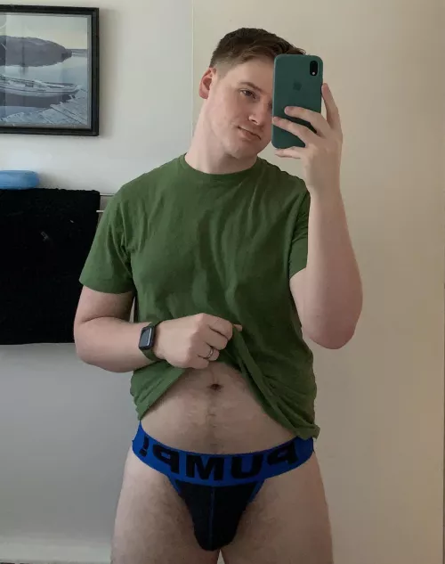 I should take more pics wearing this jock 📸