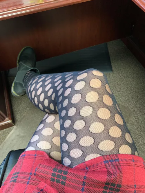 My husband figured out years ago how to get me to wear tights every day (still not totally sure how!) After all that time, he still gets SO excited. Hope you do too!