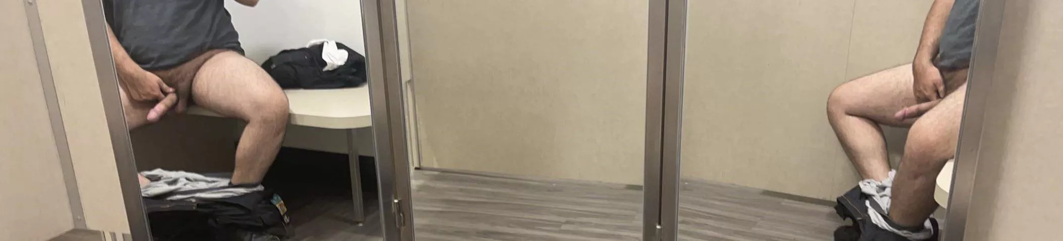 Once took this pics in a public changing room