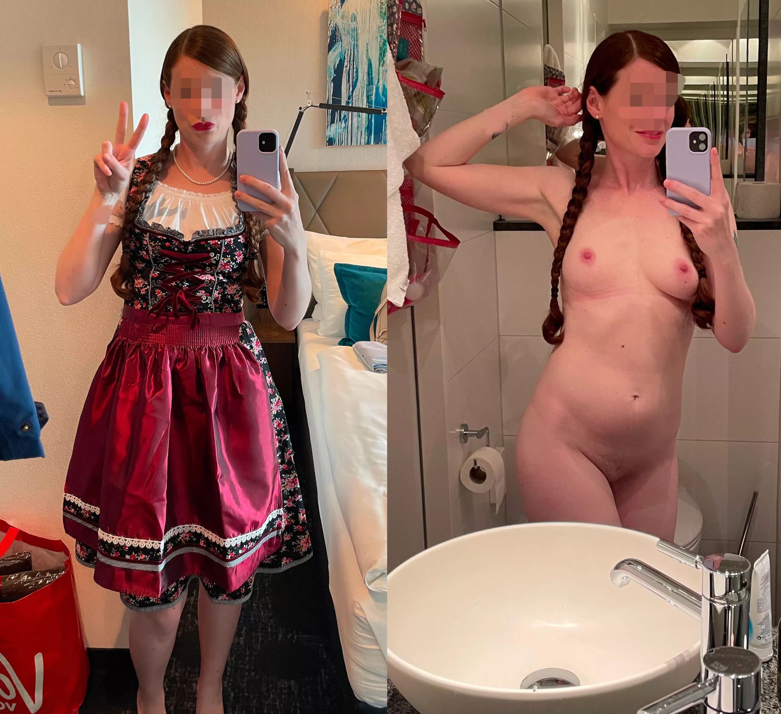 She's ready for Oktoberfest