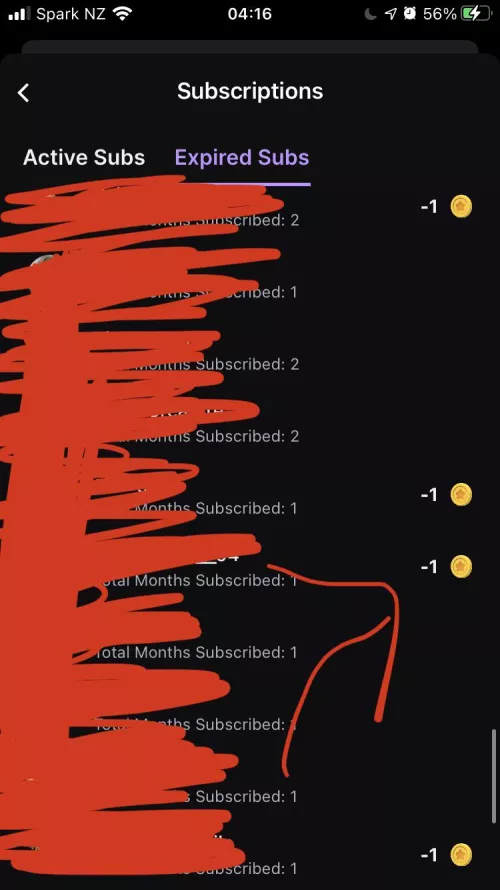 What are these coins? They can’t be for me using up coins to sub to these people because I used them more than this & the icon is showing up to streamers I subscribed to as recently as last month.
