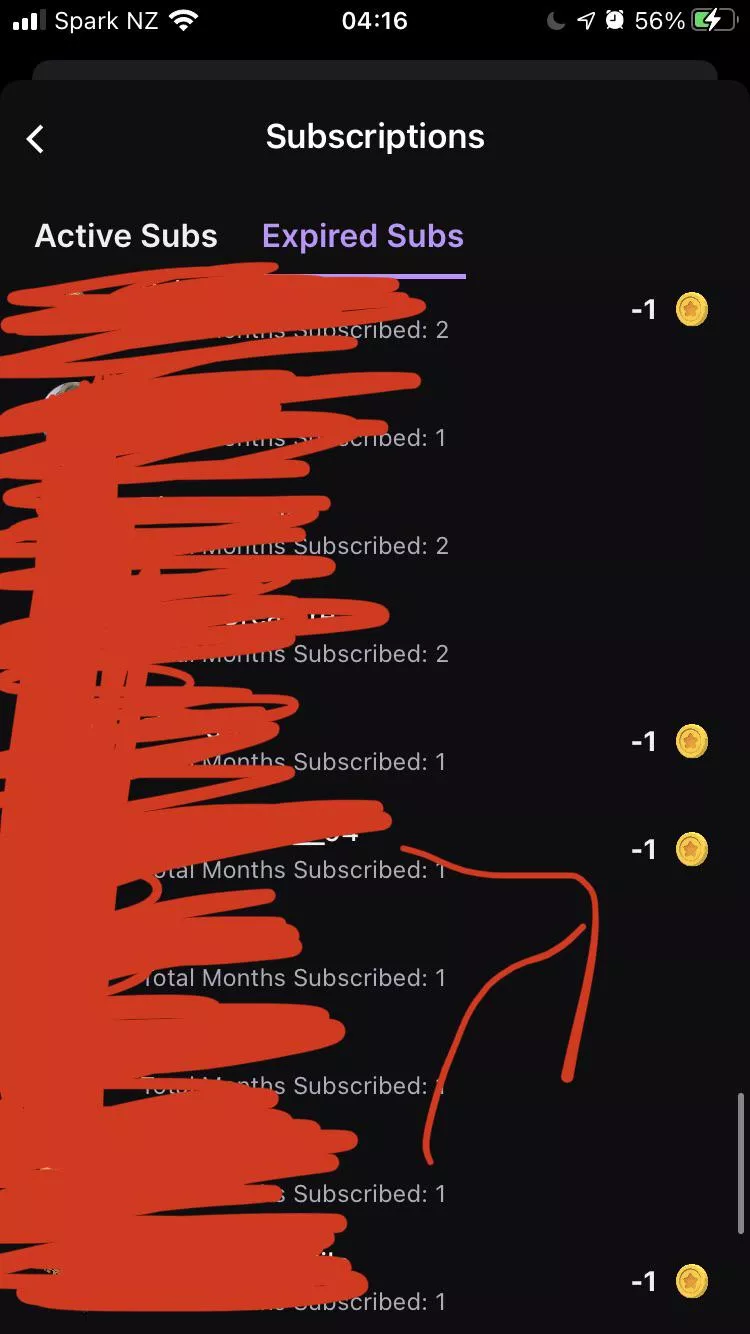 What are these coins? They can’t be for me using up coins to sub to these people because I used them more than this & the icon is showing up to streamers I subscribed to as recently as last month.