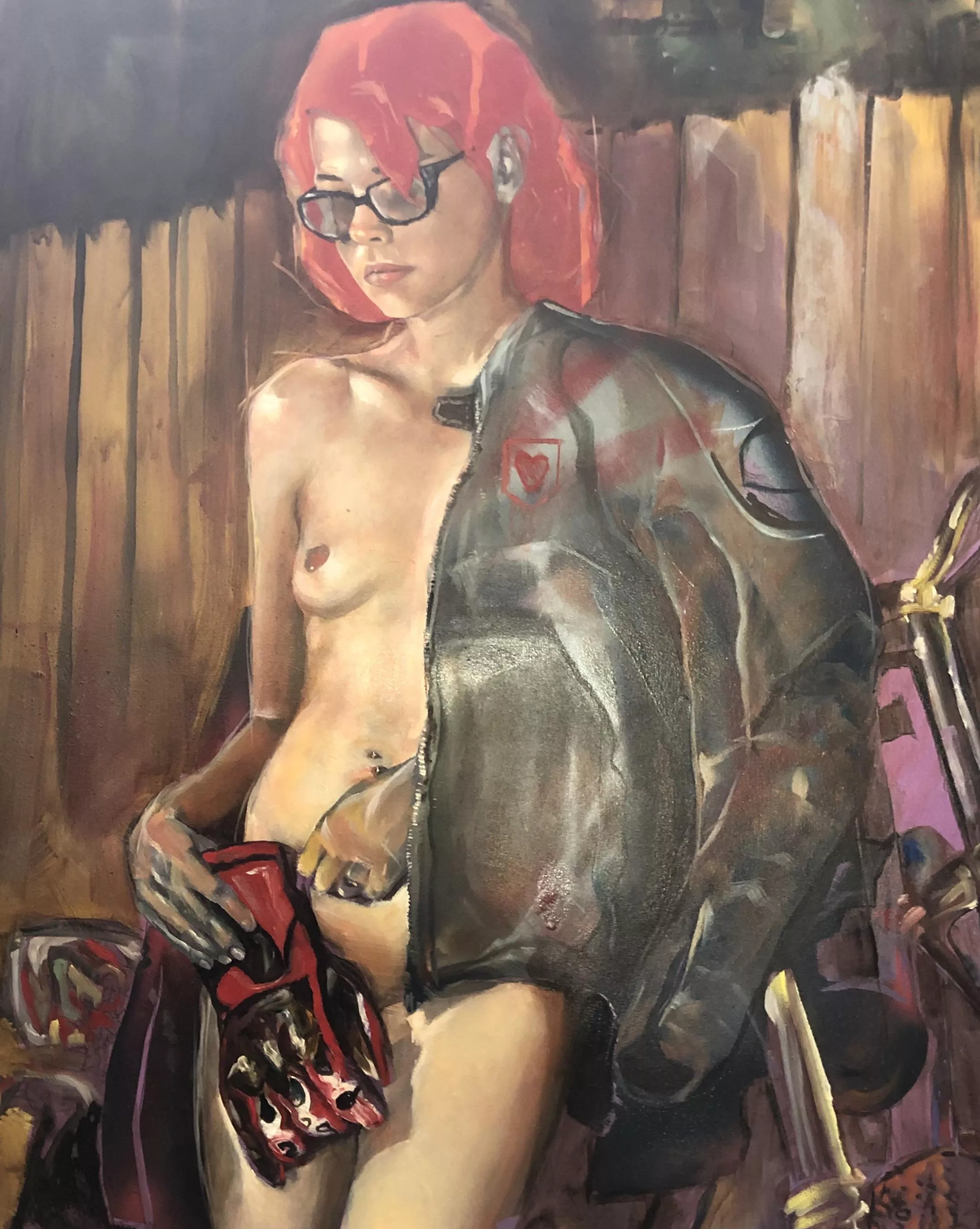 An artist’s depiction of me.