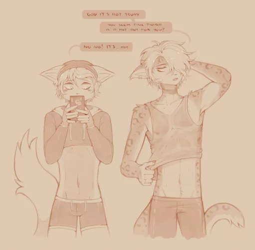 Caught Staring [MM] (MorezellaUwU, Monokurome)