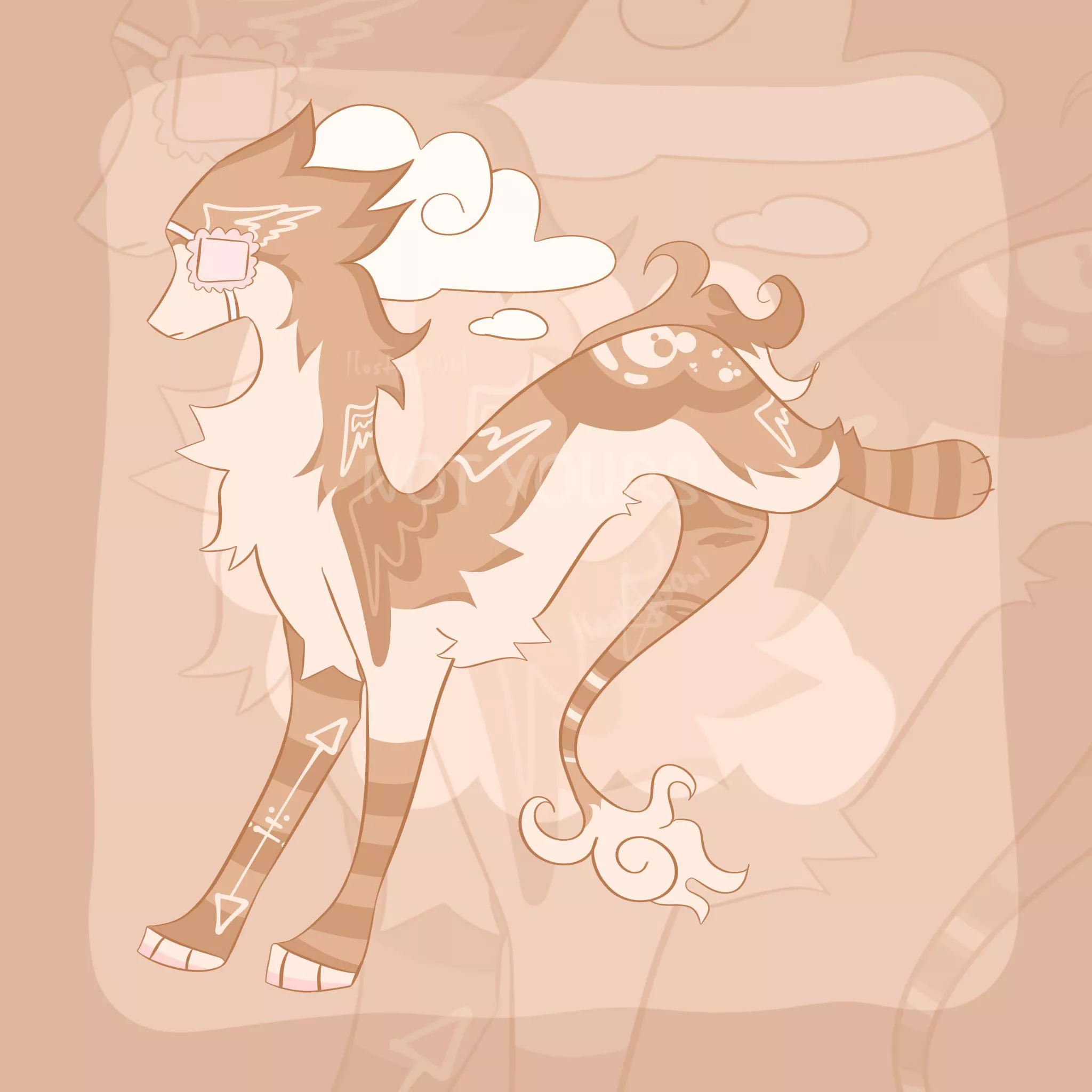 Flatsale Adopt Open 40€ (will add a simple chibi icon) or 50€ and I‘ll add a more detailed regular icon; [VIA PAYPAL) comment to claim ☁️