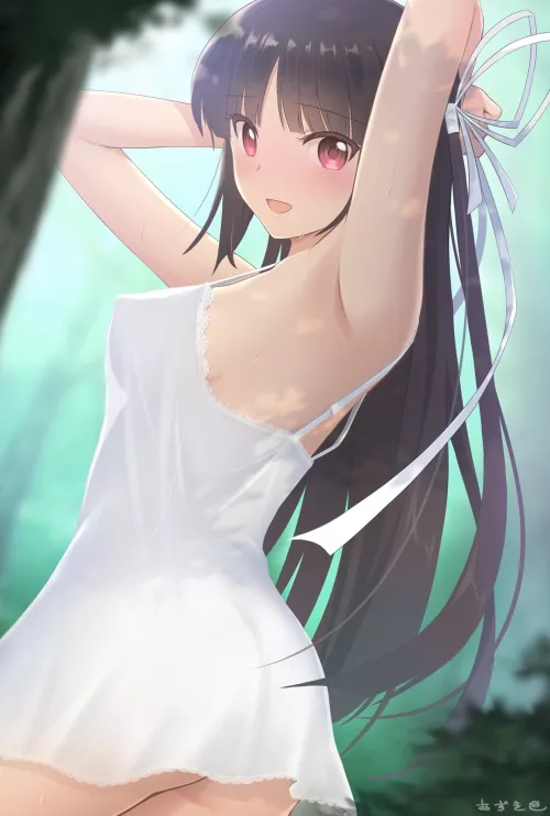 Hiyou in a Cute dress