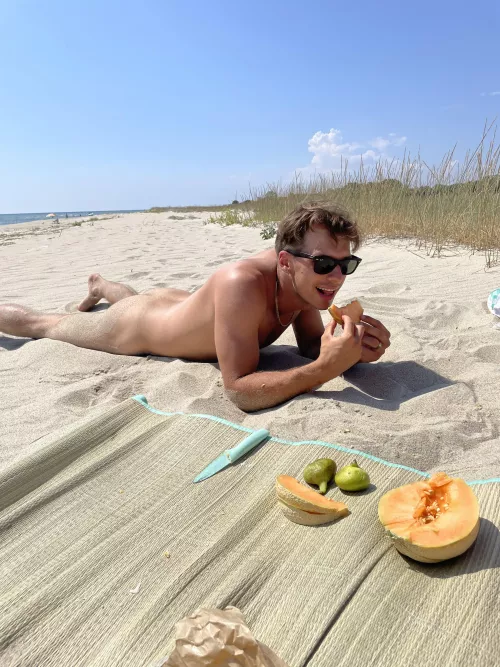 I miss lying in the sand!