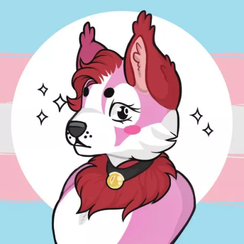 I’m new! My boyfriend got me into the furry community about a week ago and I finally made a fursona! His name is lip and he’s a pink mutt mix 💚