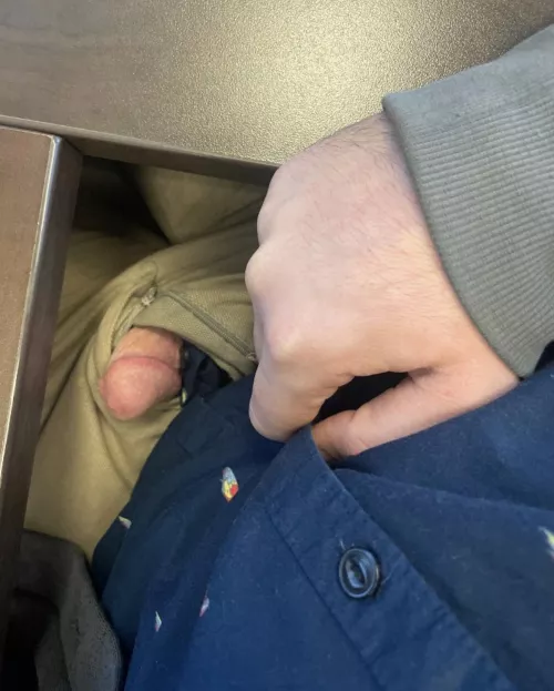 Taken at my desk at work. Who wants to be under the desk helping me out?