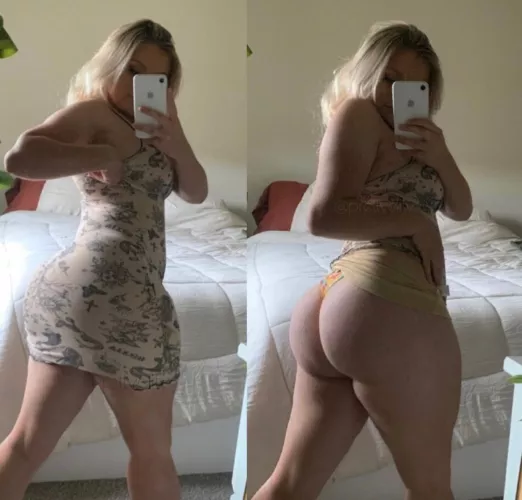 Can I wear this on our first date? Just to warn you when I bend over this happens 😝