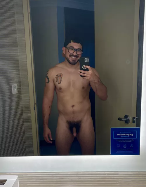 I genuinely look the happiest when I’m naked, because I am happiest naked