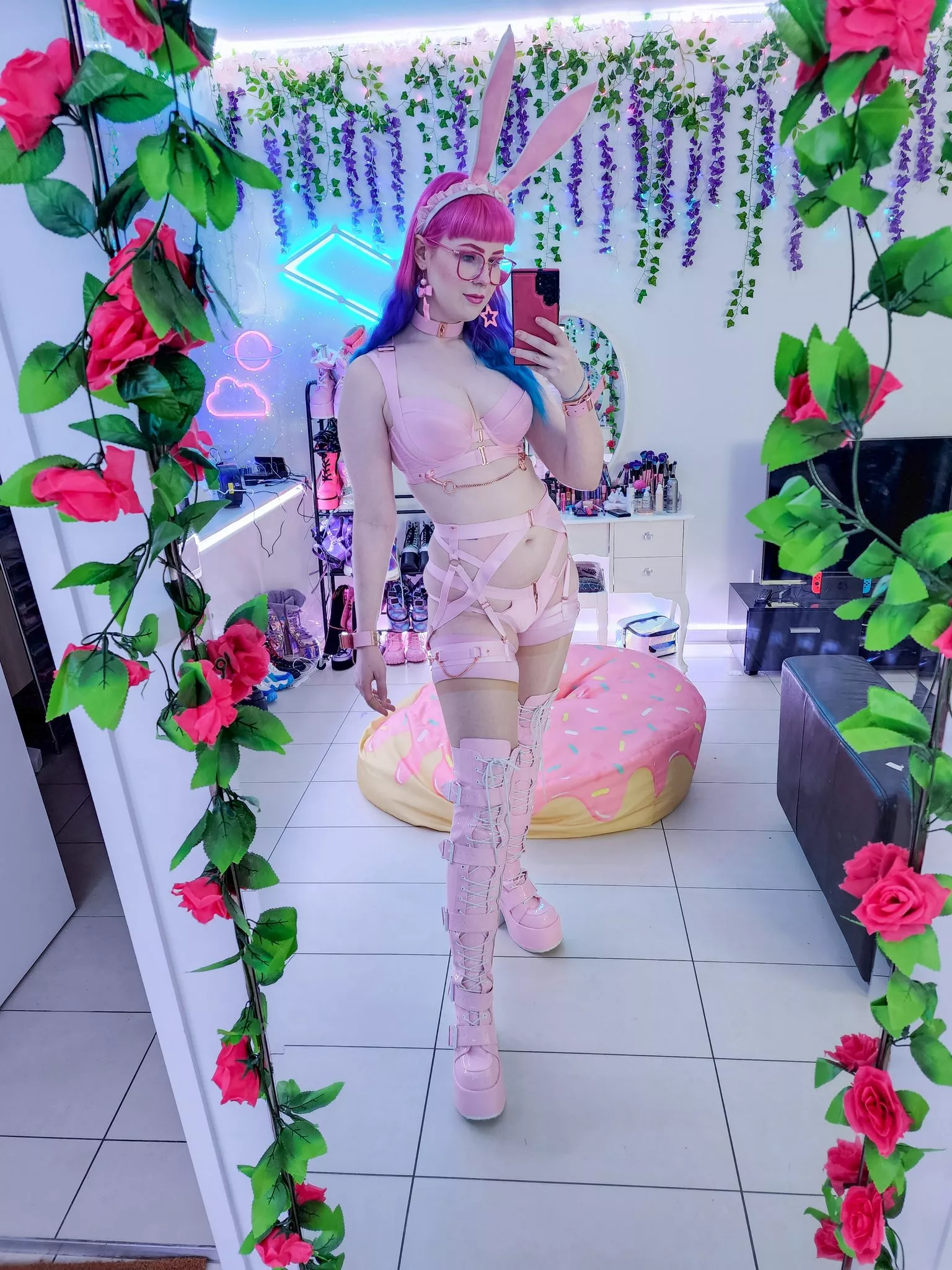 I want you to make a mess all over my costume