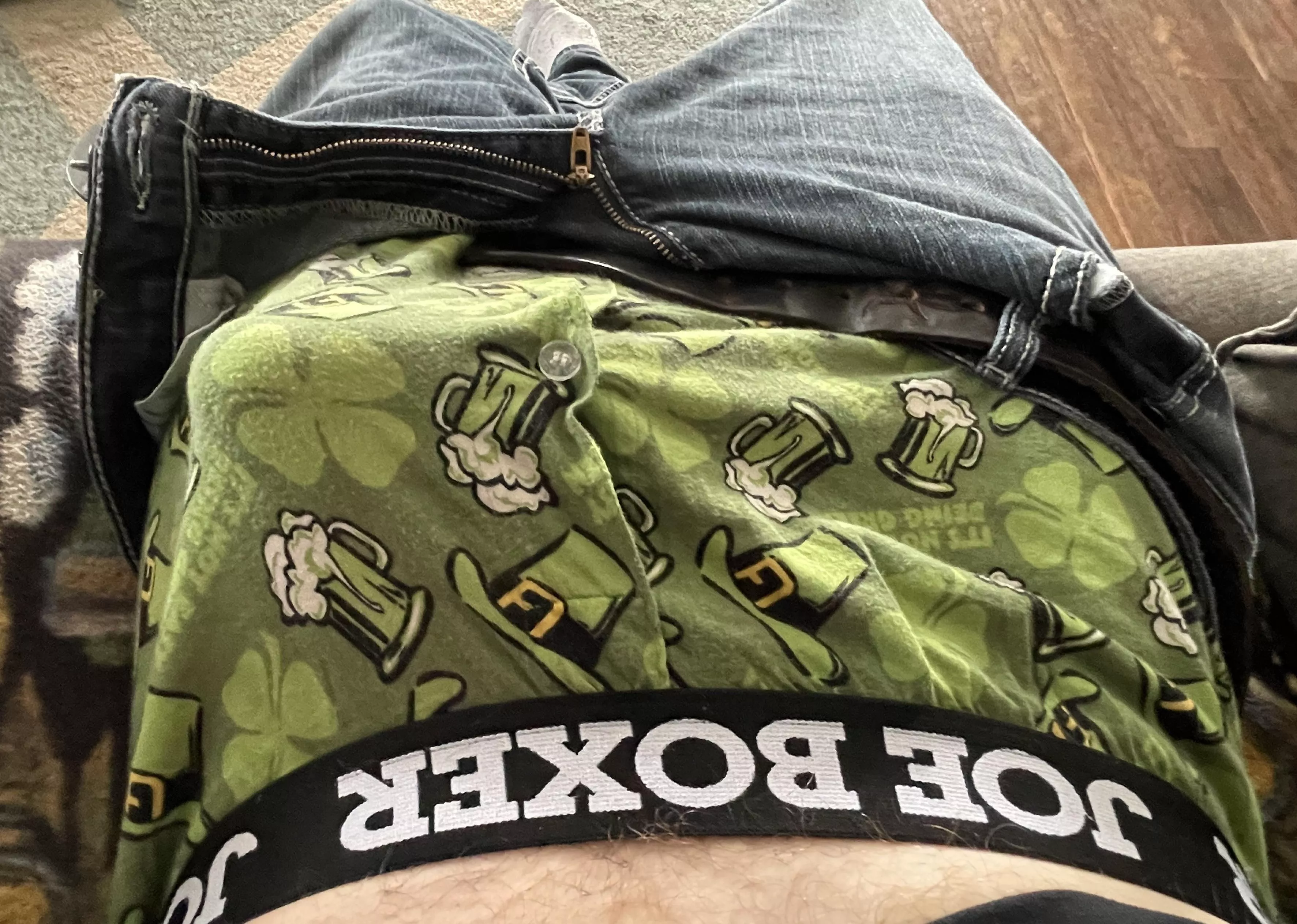 Joe Boxer cock outline…