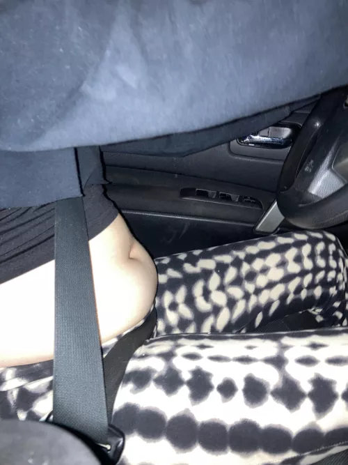 Me driving home from a public stuffing 😅 so many tacos and queso in this belly