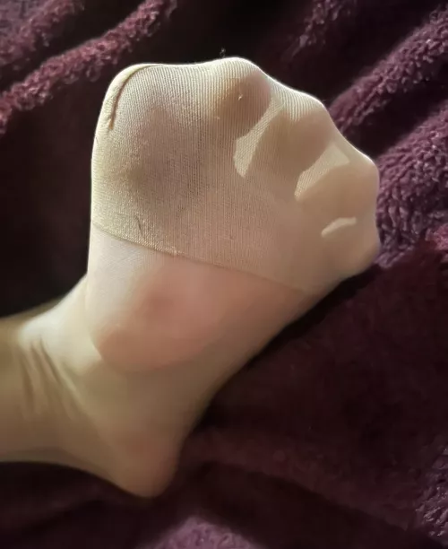 My dream man would suck my toes through these. 🥵💧