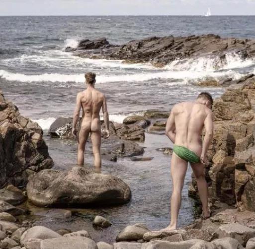 “On the rocks” …