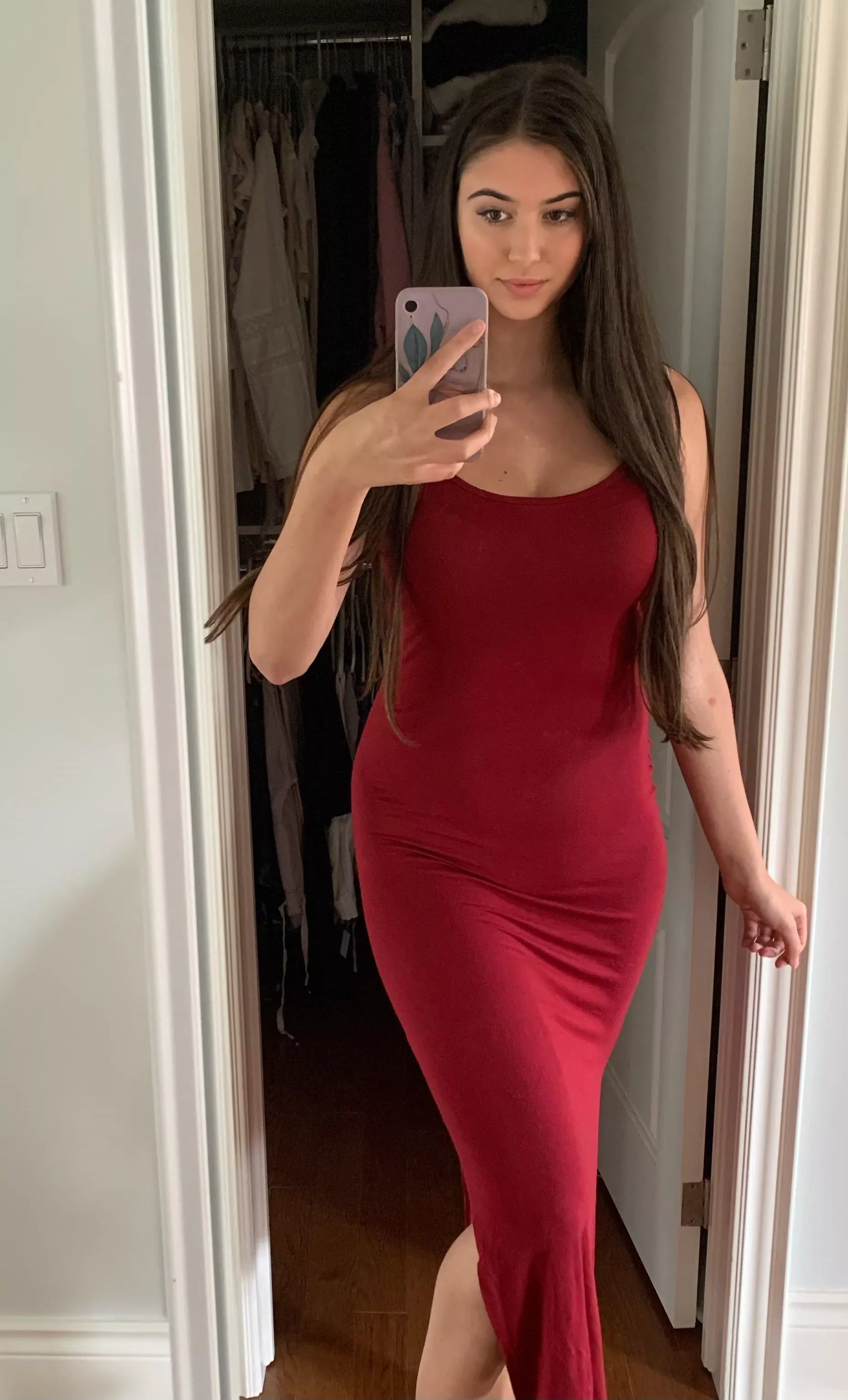 Red dress