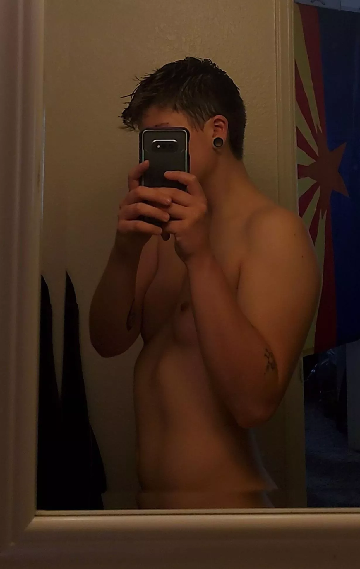 some say my short hair is punk 😒 I say I need my Mohawk or spikes back😋🥰 what do you say?