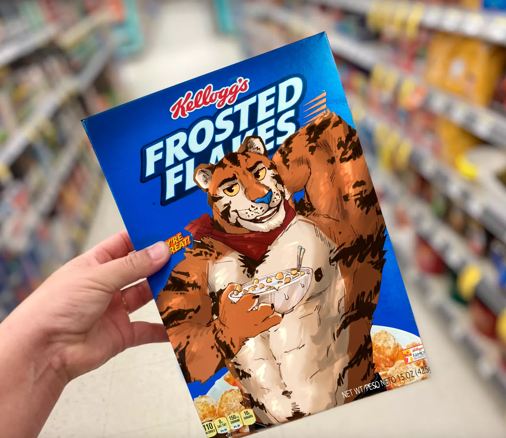 They did it again... | Tony the tiger | @Luck_Like_ on twitter