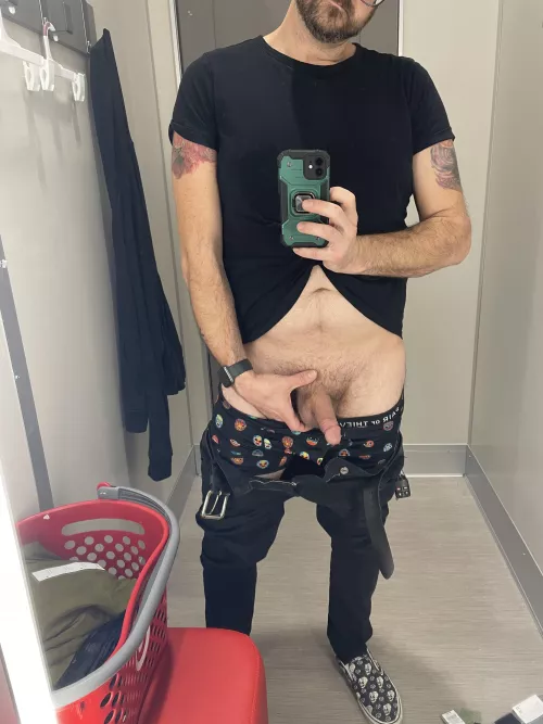 Thought I’d show my softie in the dressing room