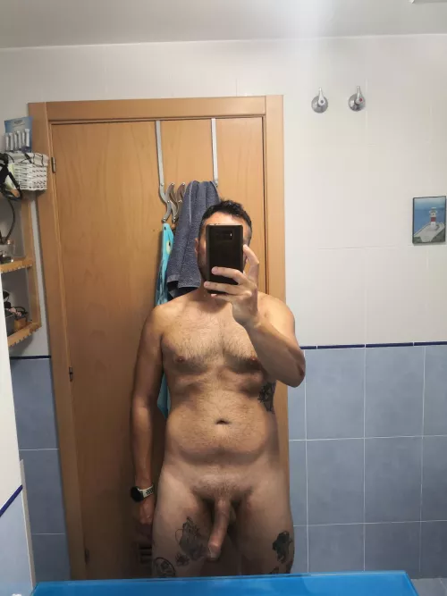 To the shower(m)