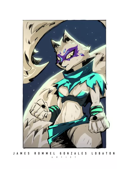 Alopex from Teenage Mutant Ninja Turtles fan art by me